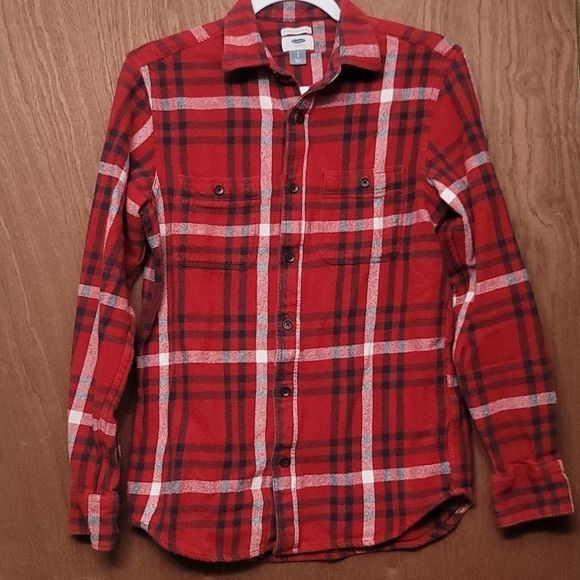 Old Navy Tops - Women's red flannel old navy.  Size small